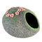 Hamro Wool Felt Cat Cave - Cherry Blossom